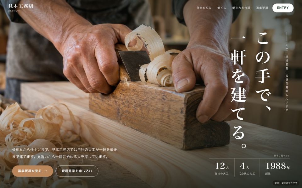 手と木